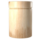 Table d'appoint ronde en bois d'acacia naturel – 1 pièce