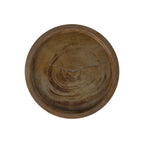 Table d'appoint ronde en bois d'acacia naturel – 1 pièce
