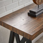 Console industrielle X-Base – Chêne / Marron / Gris / Noir