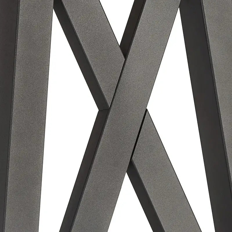 Console industrielle X-Base – Chêne / Marron / Gris / Noir