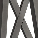 Console industrielle X-Base – Chêne / Marron / Gris / Noir