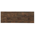 Console industrielle X-Base – Chêne / Marron / Gris / Noir