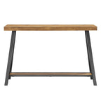 Console industrielle X-Base – Chêne / Marron / Gris / Noir
