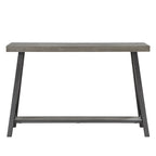 Console industrielle X-Base – Chêne / Marron / Gris / Noir