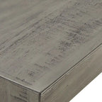 Console industrielle X-Base – Chêne / Marron / Gris / Noir