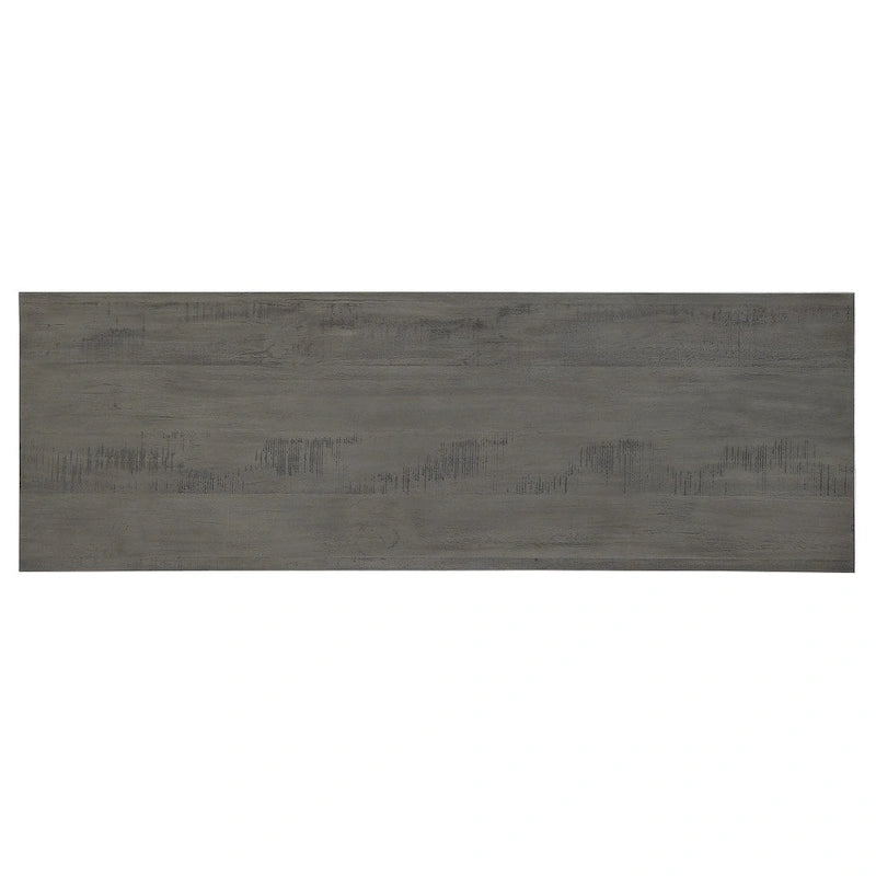 Console industrielle X-Base – Chêne / Marron / Gris / Noir