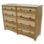 Ensemble de chambre à coucher King 5 pièces - Naturel / Contemporain