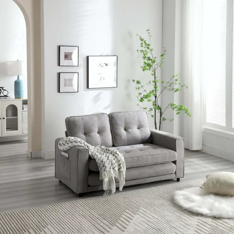 3 Fold Sofa,Convertible Futon Couch sleeper sofabed