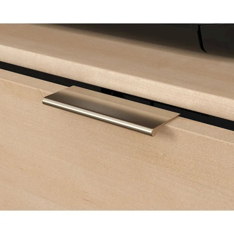 Meuble TV Jet Acacia et Érable Naturel, 2 couleurs, Convient aux téléviseurs jusqu'à 46"