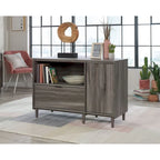 Meuble TV Jet Acacia et Érable Naturel, 2 couleurs, Convient aux téléviseurs jusqu'à 46"