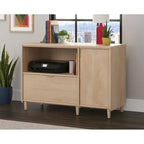 Meuble TV Jet Acacia et Érable Naturel, 2 couleurs, Convient aux téléviseurs jusqu'à 46"