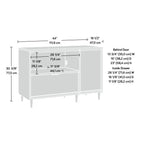 Meuble TV Jet Acacia et Érable Naturel, 2 couleurs, Convient aux téléviseurs jusqu'à 46"